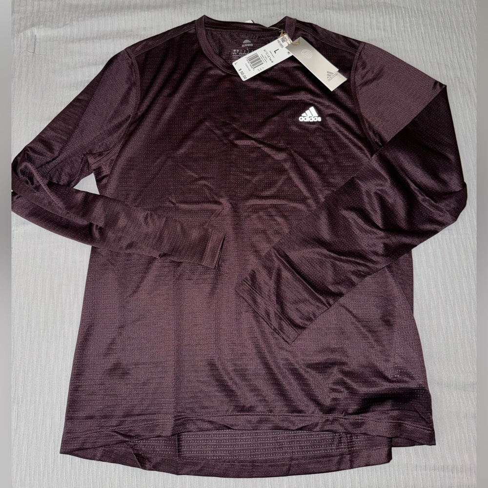 *Brand New* ADIDAS Women’s Fitness Mesh Long Sleeve Top Size L